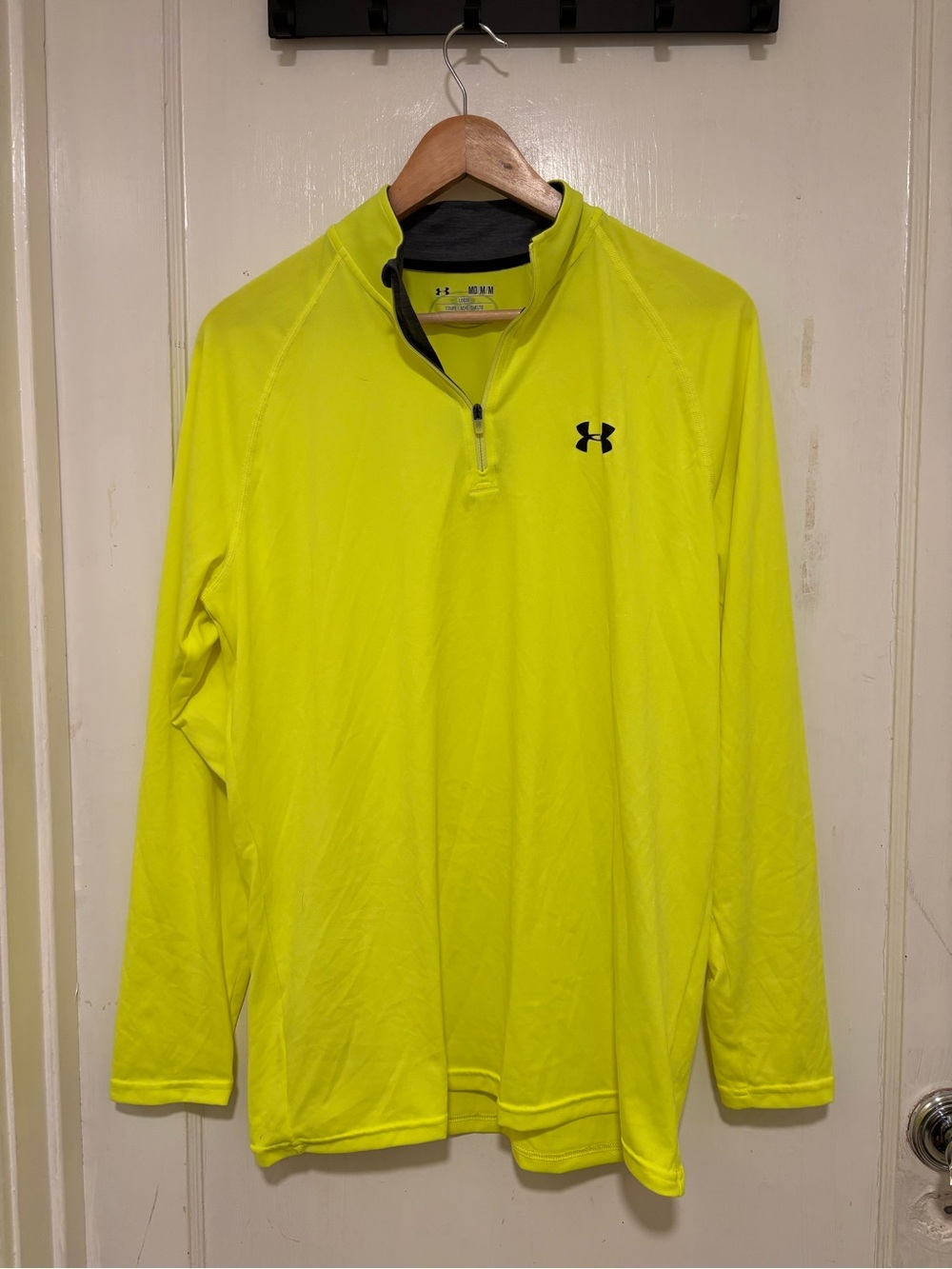 Under Armour Bright Yellow HeatGear Loose Fit Top